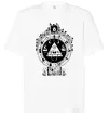 Футболка Оверсайз Білл Шифр Gravity Falls Білий фото