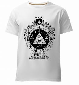 Мужская премиум футболка Білл Шифр Gravity Falls