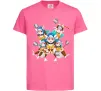 Детская футболка Meepo art Ярко-розовый фото