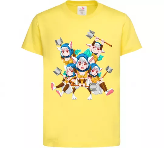 Детская футболка Meepo art Лимонный фото