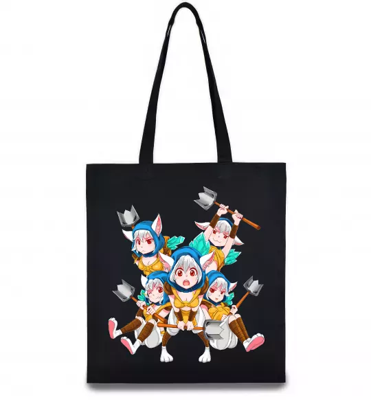 Еко-сумка Meepo art Чорний фото