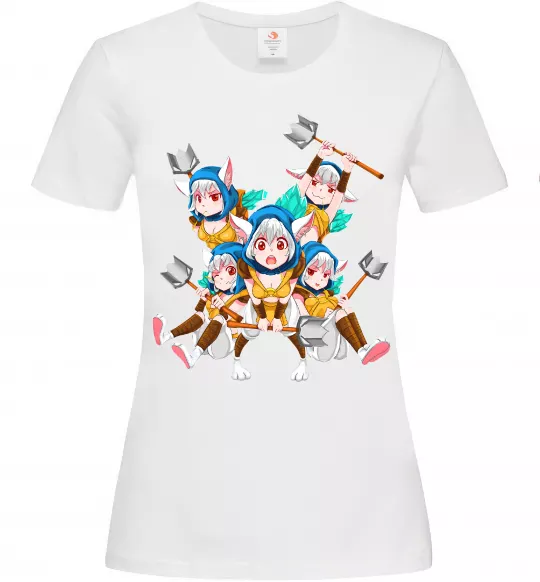 Жіноча футболка Meepo art Білий фото