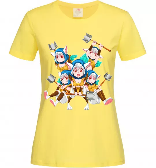 Жіноча футболка Meepo art Лимонний фото