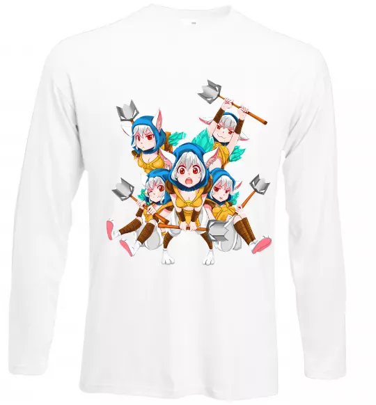 Лонгслив Meepo art Белый фото