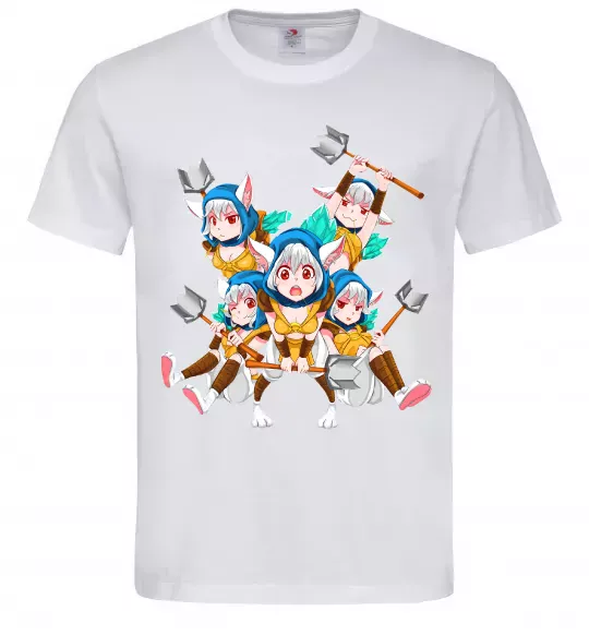 Мужская футболка Meepo art Белый фото