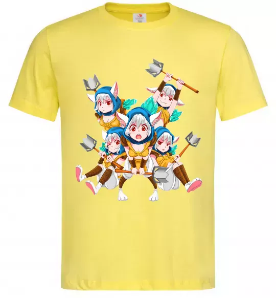 Мужская футболка Meepo art Лимонный фото