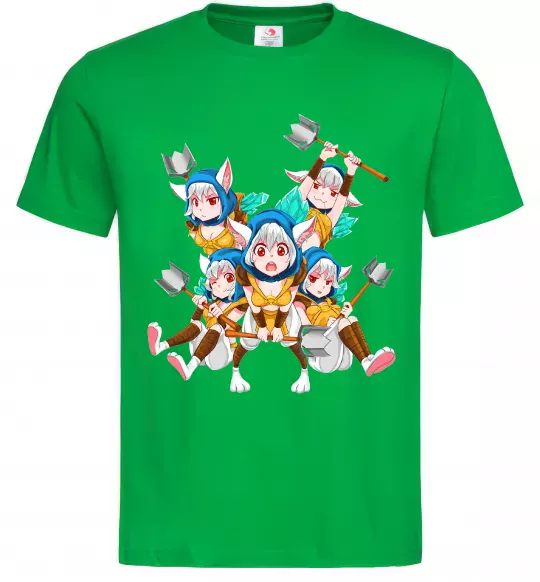 Мужская футболка Meepo art Зеленый фото