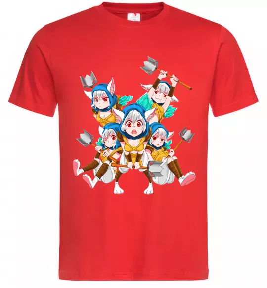 Мужская футболка Meepo art Красный фото