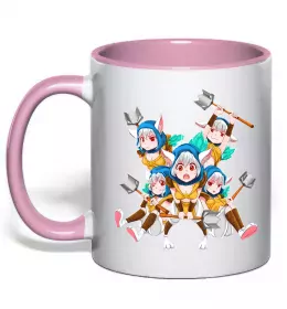 Чашка с цветной ручкой