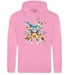 Женская толстовка (худи) Meepo art Розовый фото