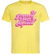 Чоловіча футболка Stressed but blessed Лимонний фото