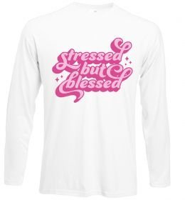 Лонгслив Stressed but blessed
