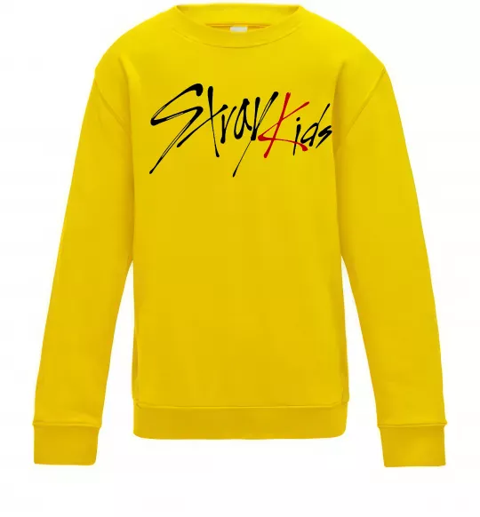 Детский Свитшот Stray Kids Солнечно желтый фото