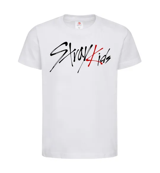Дитяча футболка Stray Kids Білий фото