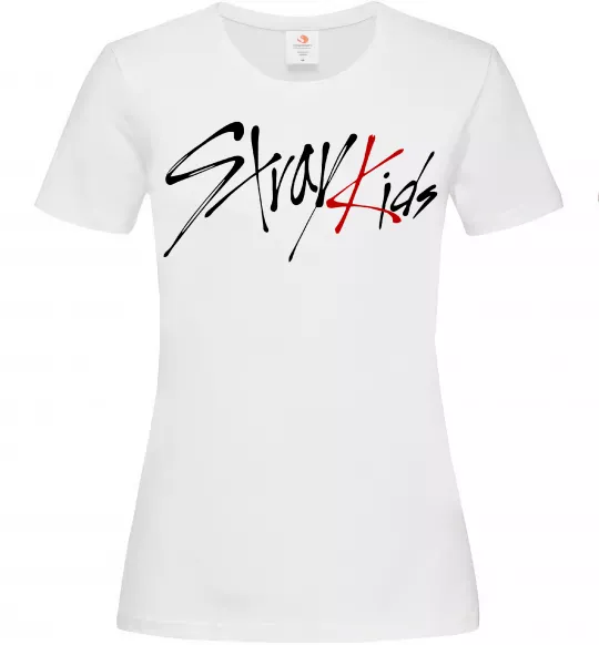 Жіноча футболка Stray Kids Білий фото