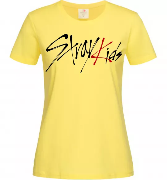 Жіноча футболка Stray Kids Лимонний фото