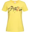 Жіноча футболка Stray Kids Лимонний фото
