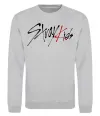 Свитшот Stray Kids Серый меланж фото