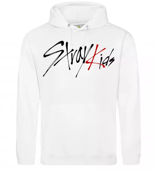 Мужская толстовка (худи) Stray Kids Белый фото