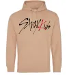 Мужская толстовка (худи) Stray Kids Песочный фото