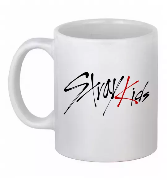 Чашка керамическая Stray Kids Белый фото