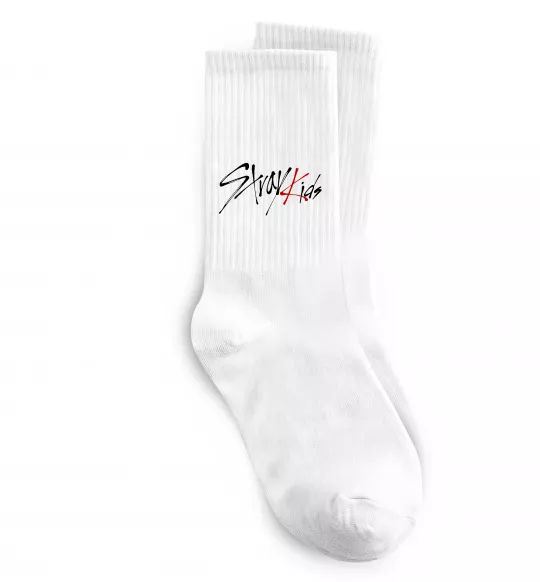 Шкарпетки Stray Kids Білий фото