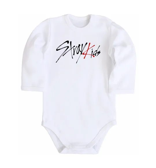 Детский боди Stray Kids Белый фото