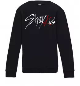 Детский Свитшот Music smile Черный фото