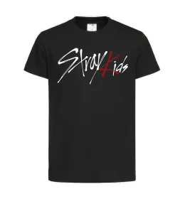 Детская футболка Stray Kids Черный фото