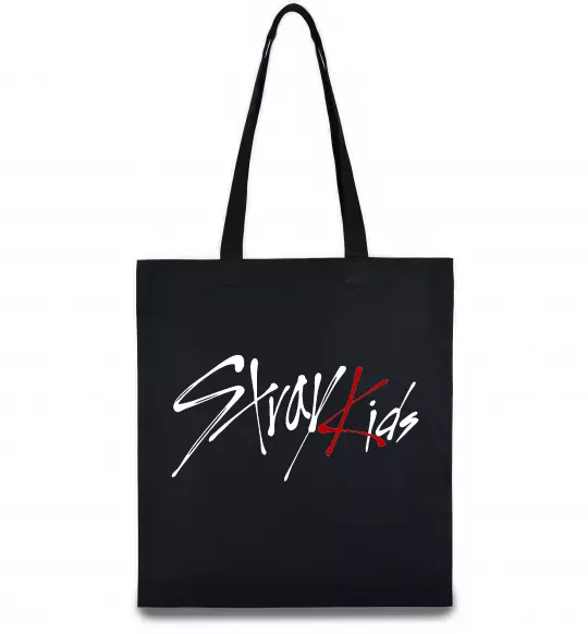 Эко-сумка Stray Kids Черный фото