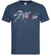 Чоловіча футболка Stray Kids Темно-синій фото