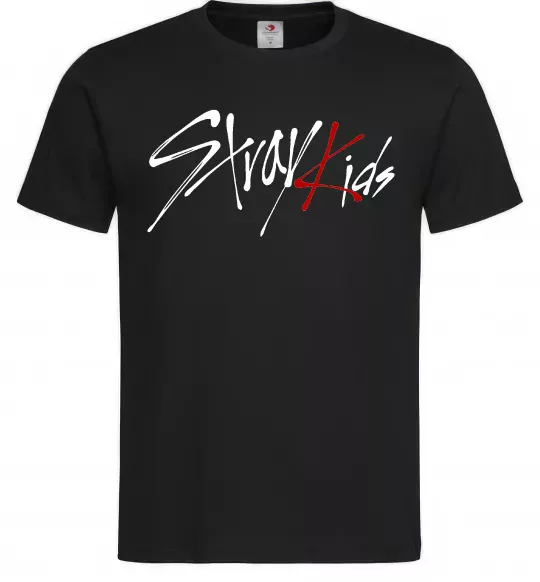 Чоловіча футболка Stray Kids Чорний фото