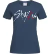 Жіноча футболка Stray Kids Темно-синій фото
