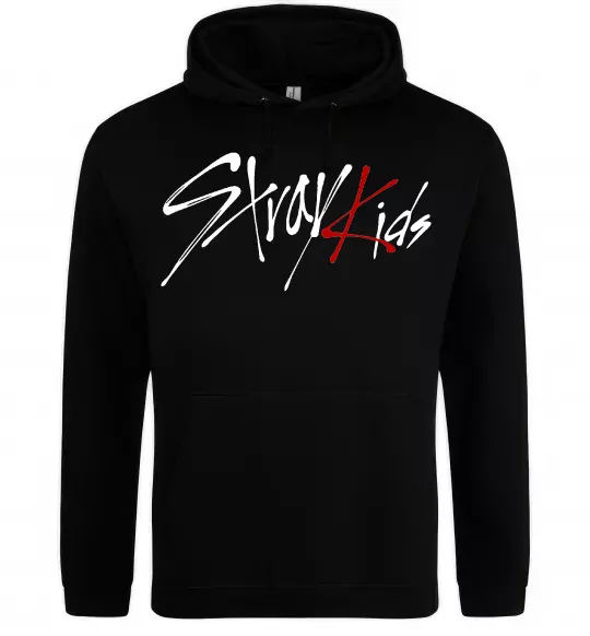 Женская толстовка (худи) Stray Kids Черный фото