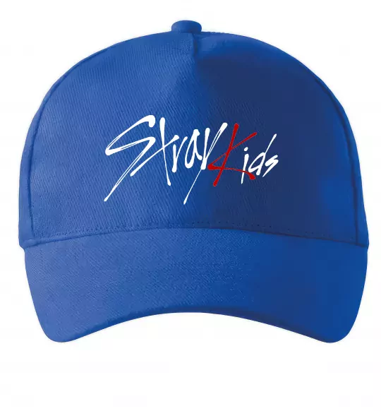 Кепка Stray Kids Ярко-синий фото