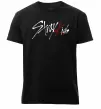 Мужская премиум футболка Stray Kids Черный фото