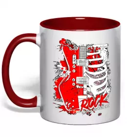 Чашка с цветной ручкой