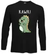 Лонгслів RAWR Dino Чорний Лонгслів RAWR Dino Чорний фото