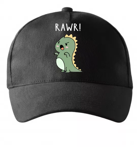 Кепка RAWR Dino Чорний фото