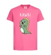 Детская футболка RAWR Dino Ярко-розовый фото