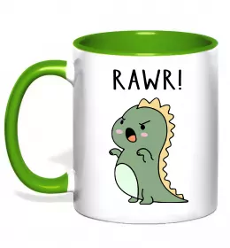 Чашка с цветной ручкой