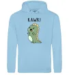 Жіноча толстовка (худі) RAWR Dino Блакитний фото