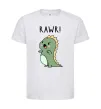 Детская футболка RAWR Dino Белый фото