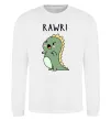 Світшот RAWR Dino Білий фото