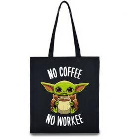 Эко-сумка No coffee no workee