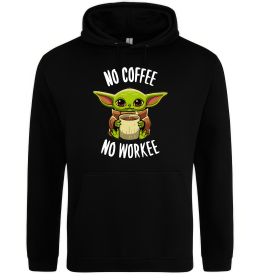 Чоловіча толстовка (худі) No coffee no workee