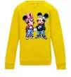 Детский Свитшот Mickie and Minnie Mouse Солнечно желтый фото