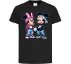 Детская футболка Mickie and Minnie Mouse Черный фото