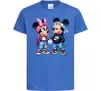 Детская футболка Mickie and Minnie Mouse Ярко-синий фото