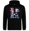 Мужская толстовка (худи) Mickie and Minnie Mouse Черный Мужская толстовка (худи) Mickie and Minnie Mouse Черный фото